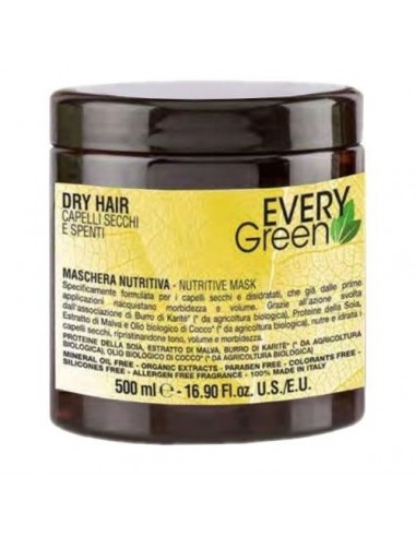 EVERY GREEN DRY HAIR  MASKA NAWILŻAJĄCA WŁOSY SUCHE 500 ml