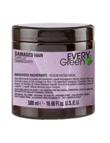 EVERY GREEN DAMAGED HAIR MASKA ODBUDOWUJĄCA WŁOSY ZNISZCZONE 500 ml