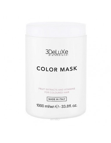 3DELUXE MASKA COLOR WŁOSY FARBOWANE 1000ML