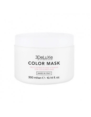 3DELUXE MASKA COLOR WŁOSY FARBOWANE 300ML