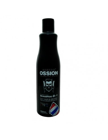 MORFOSE OSSION BARBER SZAMPON 2W1 DO WŁOSÓW I BORDY 500 ml