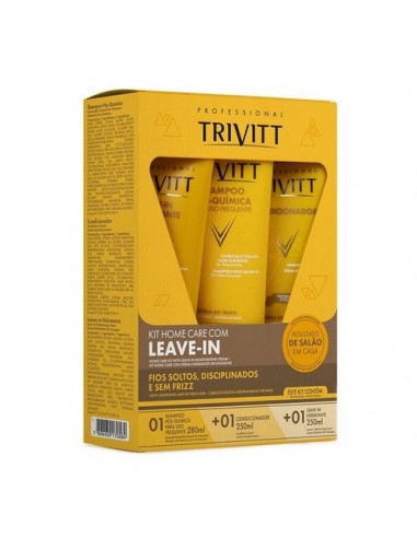 TRIVITT HOME CARE ZESTAW SZAMPON 280 ML, ODŻYWKA LEAVE IN 250 ML, ODŻYWKA 250 ML