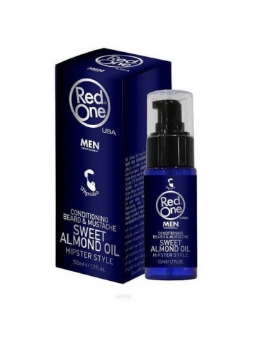 REDONE BEARD MUSTACHE OIL SWEET ALMOND-MIGDAŁ OLEJEK DO BRODY 50 ML