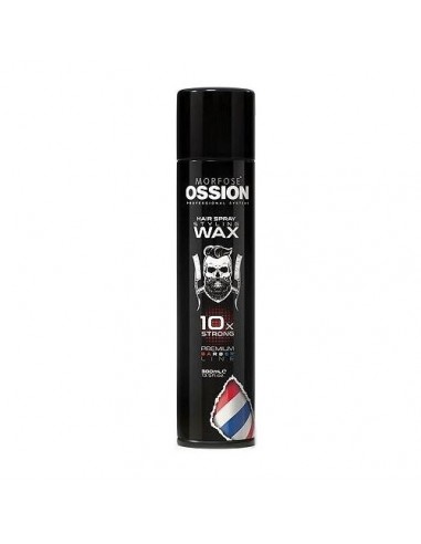 MORFOSE OSSION BARBER WOSK SPRAY WAX STRONG  LAKIER 300ML