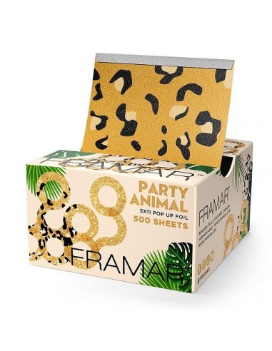 FRAMAR FOLIA ALUMINIOWA W PASKACH PARTY ANIMAL POP UP 5X11 12,7x27,9 CM 500 SZTUK PU-500PA