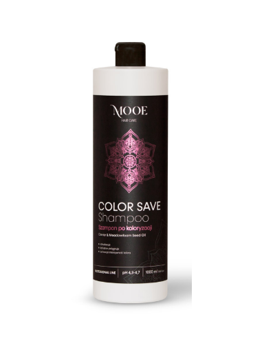 MOOE HAIR CARE COLOR SHAMPOO SZAMPON PO KOLORYZACJI 1000ml