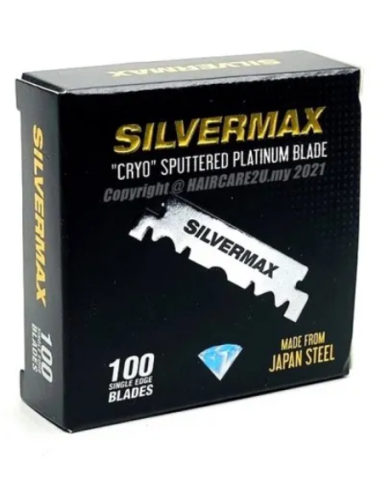 SILVERMAX ŻYLETKI POŁÓWKI 100SZTUK